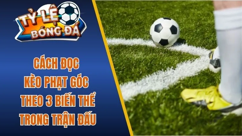Tìm hiểu cách đọc biến thể cược phạt góc